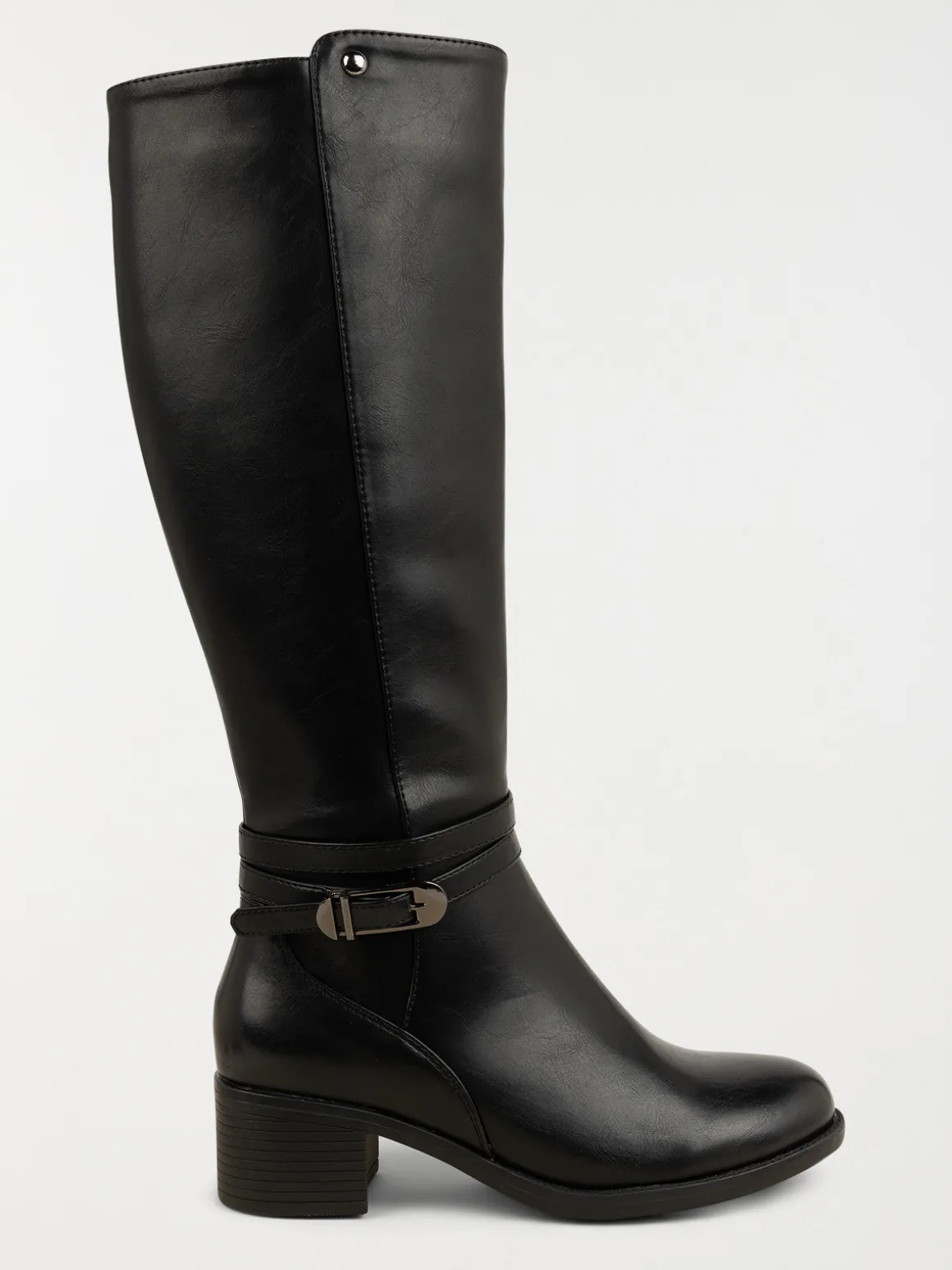Bottes noires plates femme (36-41)