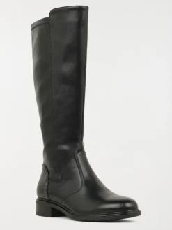 Bottes noires plates femme (36-41)