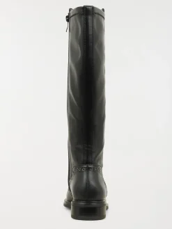 Bottes noires plates femme (36-41)