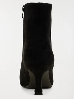 Bottine à talon suédine femme (36-41)