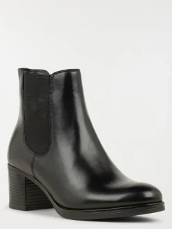 Bottine chelsea à talon femme (36-41)