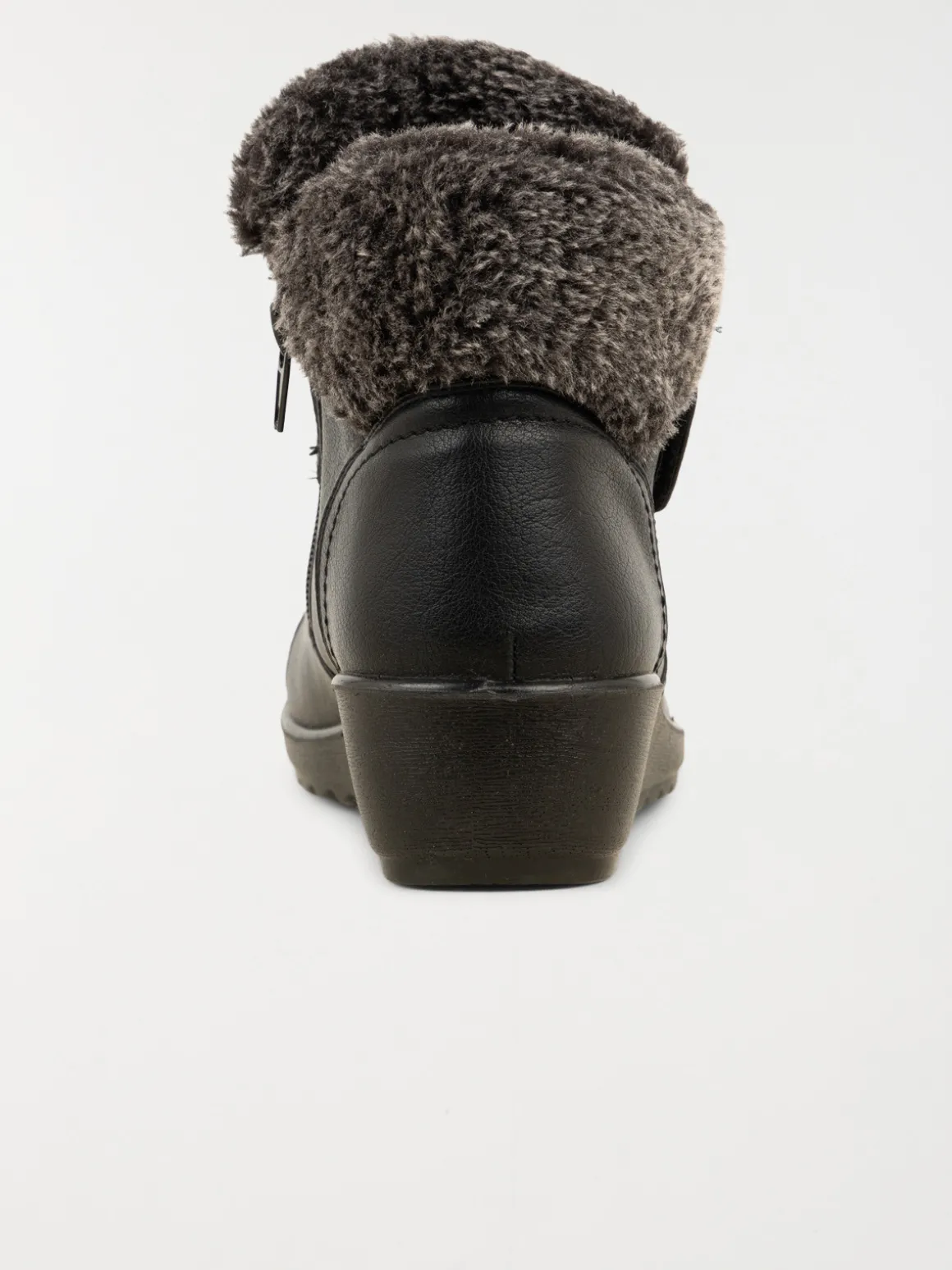 Bottine confort bicolore femme (36-41)