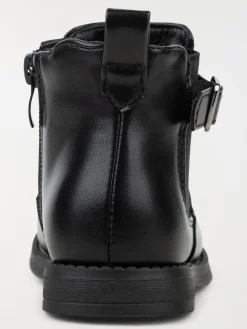 Bottine noire bride fille (31-37)
