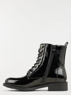 Bottine plate vernie femme (36-41)