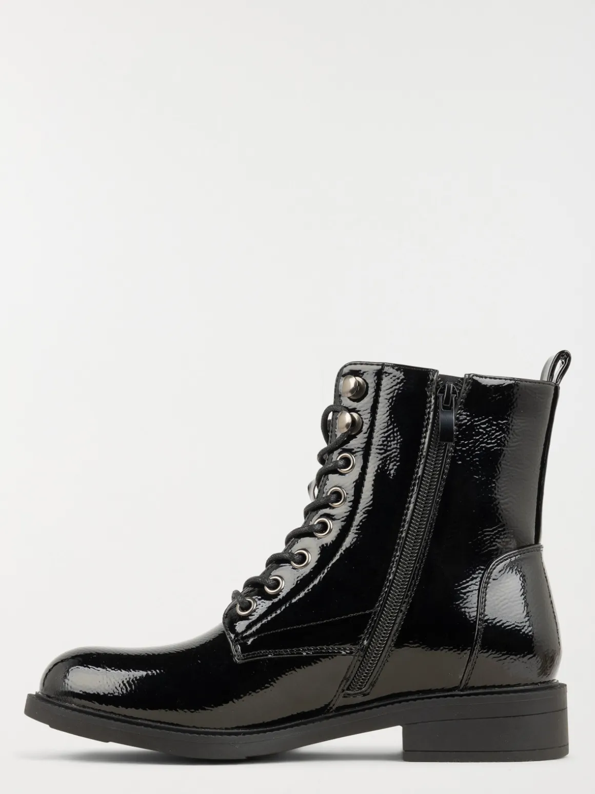 Bottine plate vernie femme (36-41)