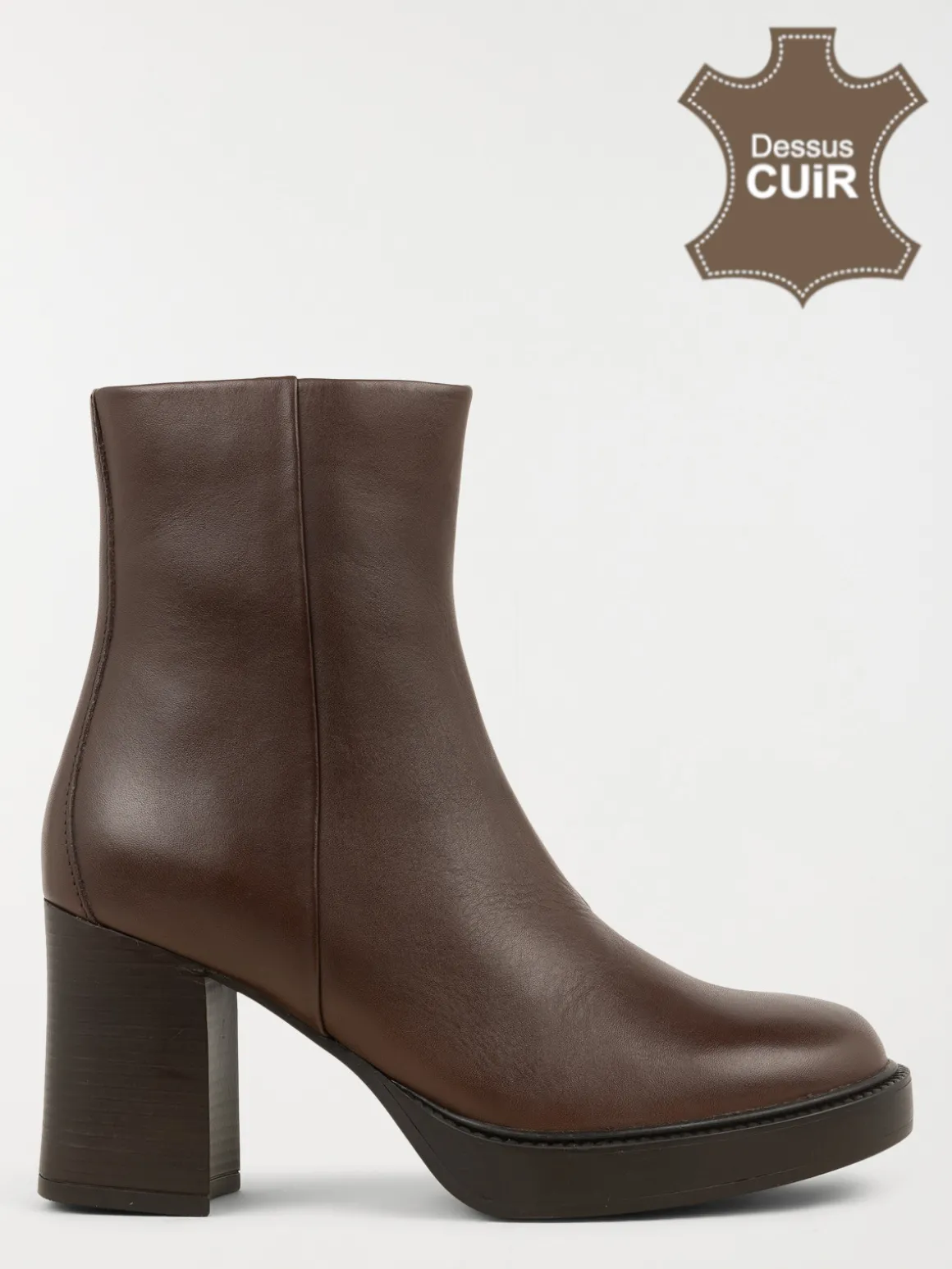 Bottines à talon femme (36-41)