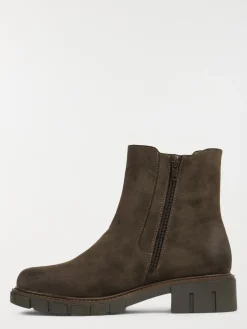Bottines à talon marrons femme(36-41)