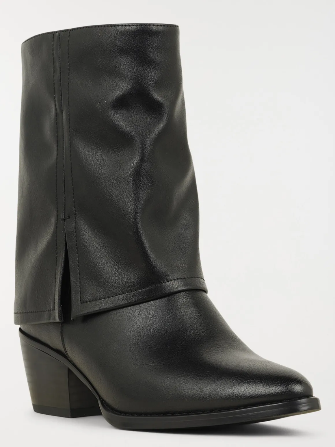 Bottines à talon noires femme (36-41)