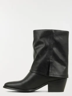 Bottines à talon noires femme (36-41)