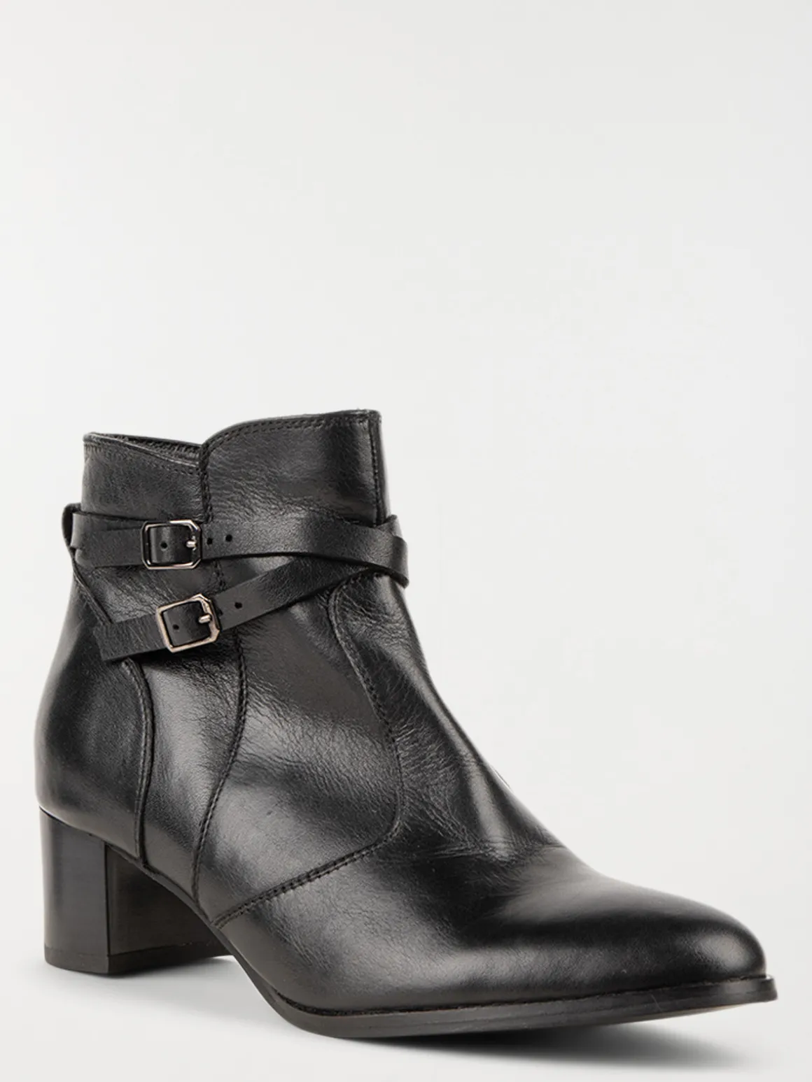 Bottines à talons femme noir (36-41)