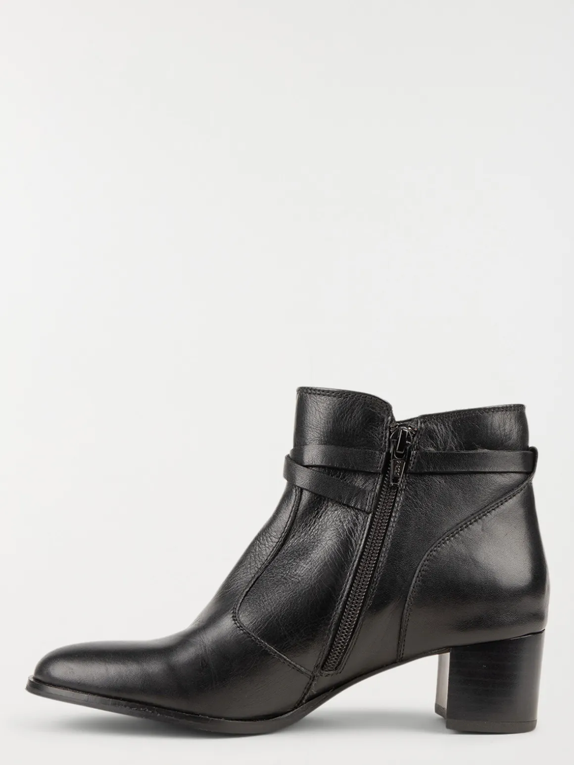 Bottines à talons femme noir (36-41)