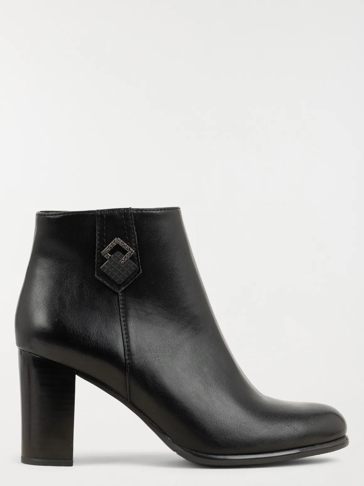 Bottines à talons strass femme (36-41)