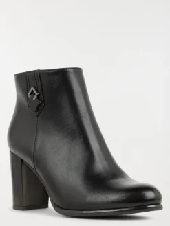 Bottines à talons strass femme (36-41)