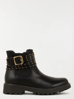 Bottines brides dorées fille (31-36)