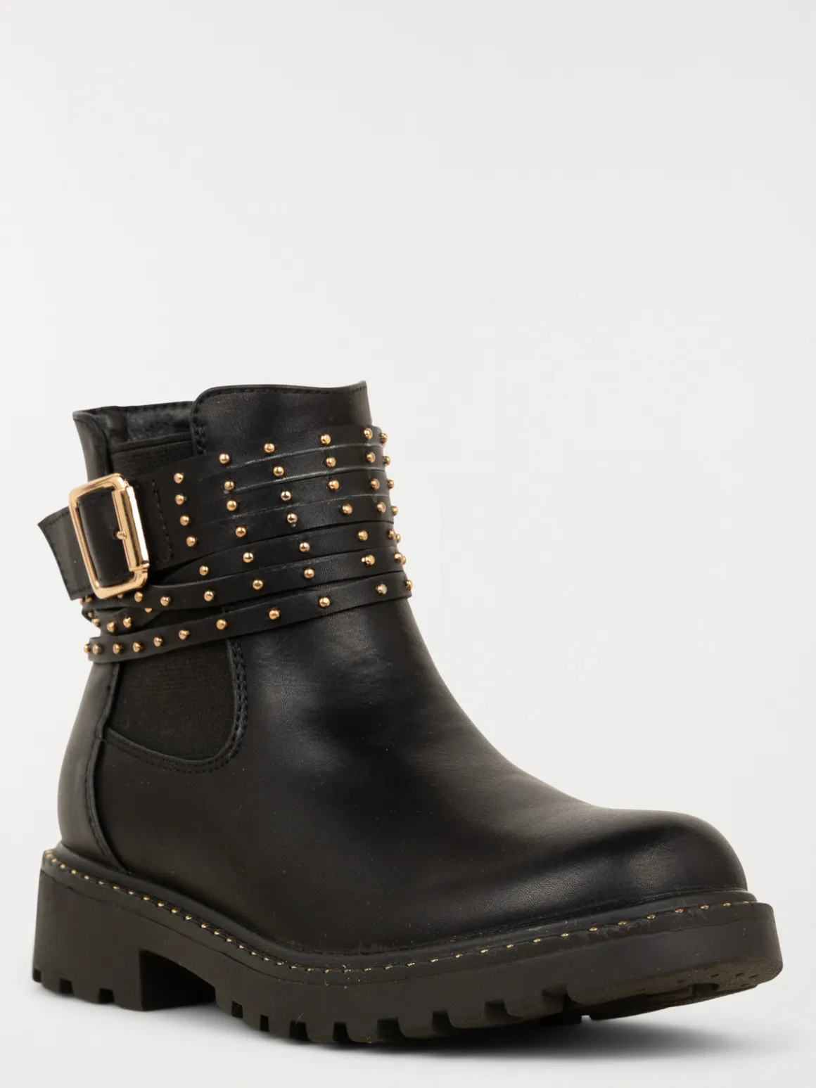 Bottines brides dorées fille (31-36)
