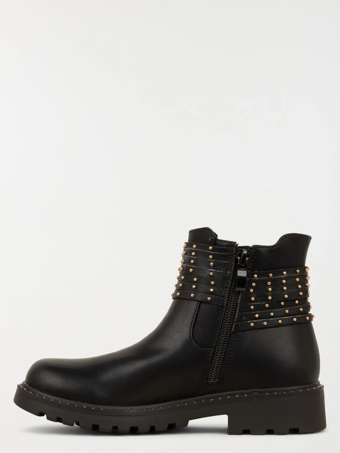 Bottines brides dorées fille (31-36)
