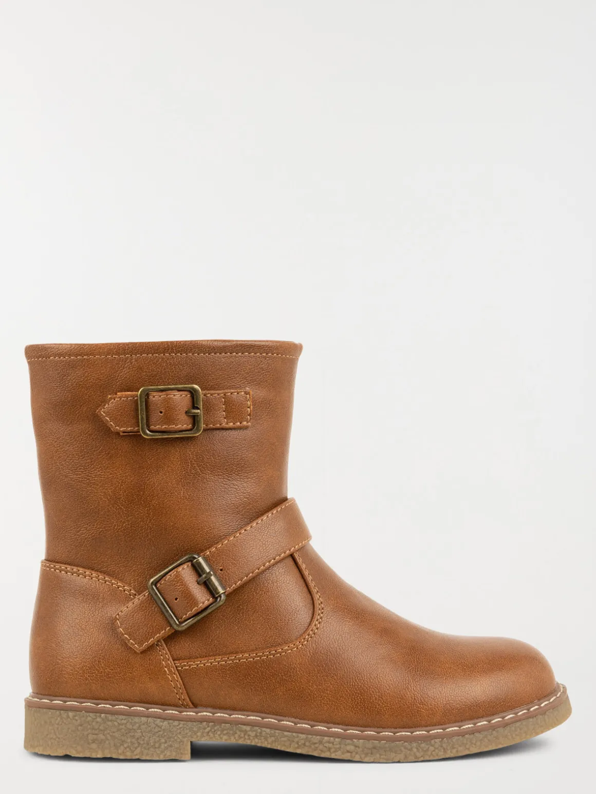 Bottines brides marrons fille (31-35)