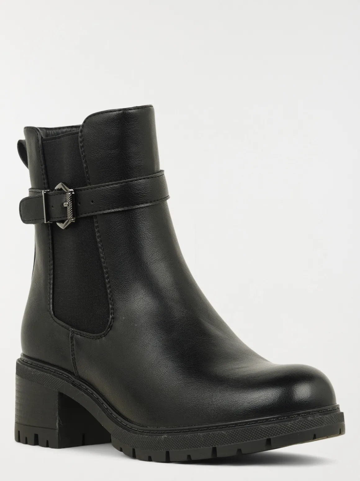 Bottines brides noires femme (36-41)