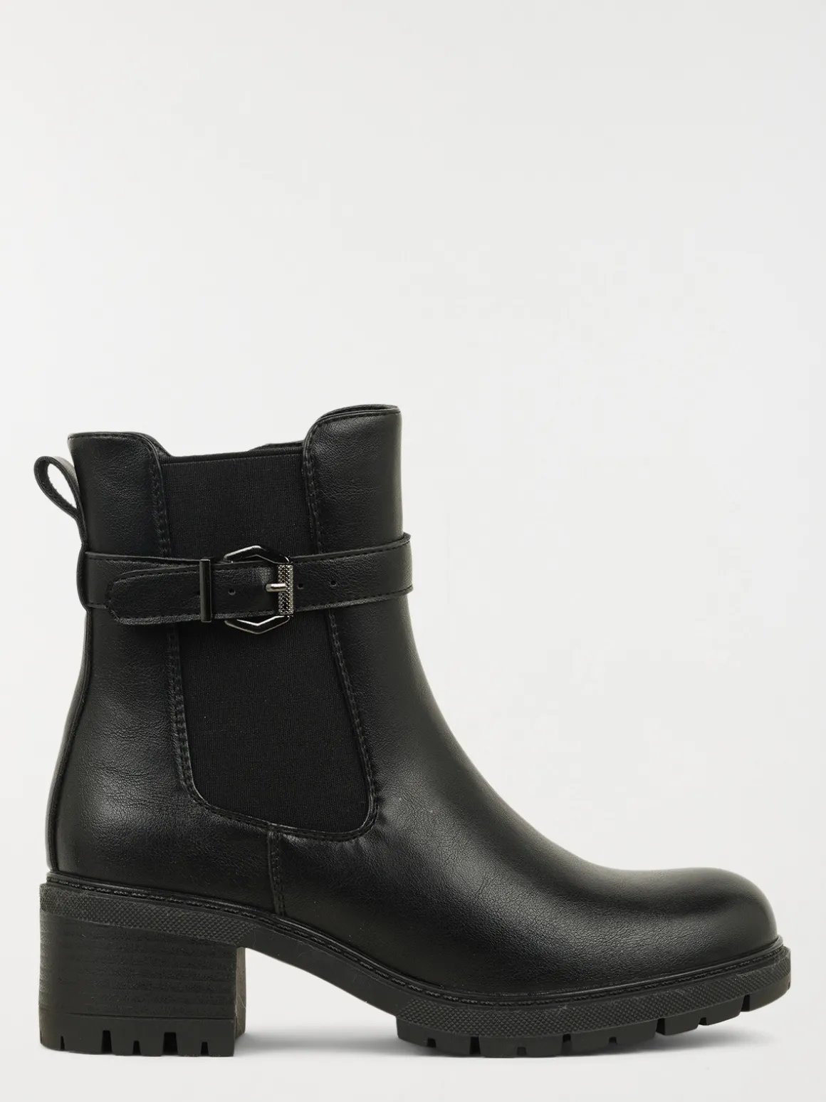 Bottines brides noires femme (36-41)