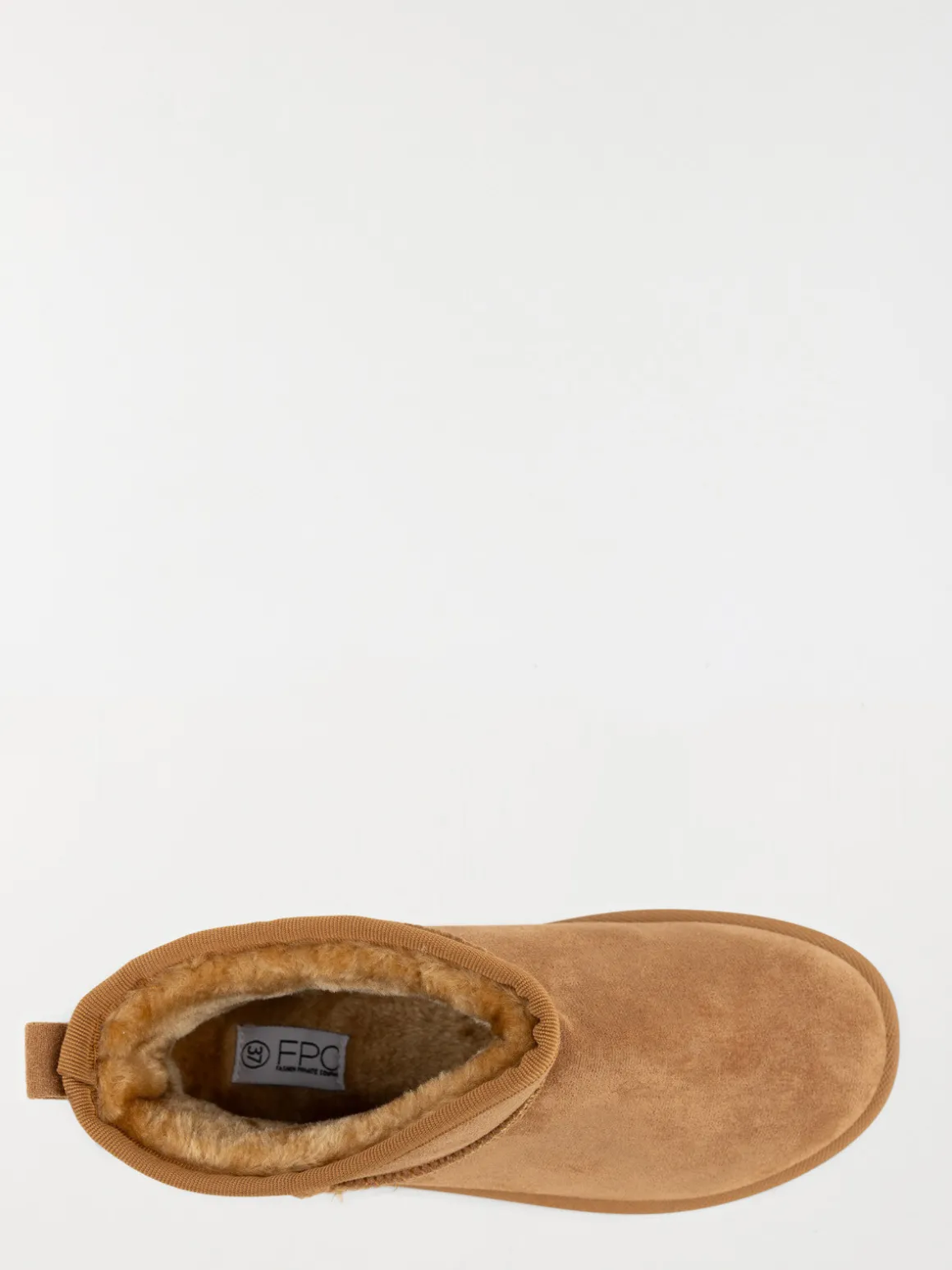 Bottines camel en suédine femme (36-41)