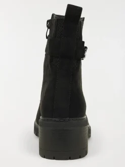 Bottines chaines noires femme (36-41)