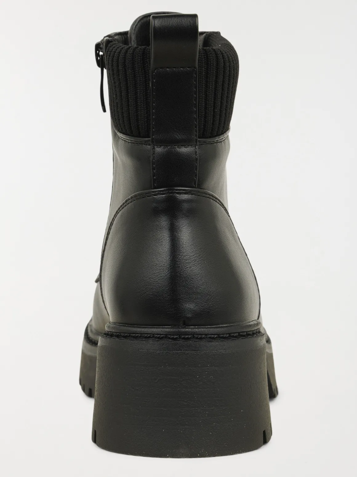 Bottines col contrasté femme (36-41)