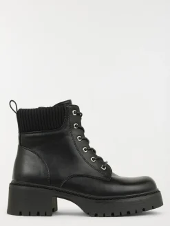 Bottines col contrasté femme (36-41)