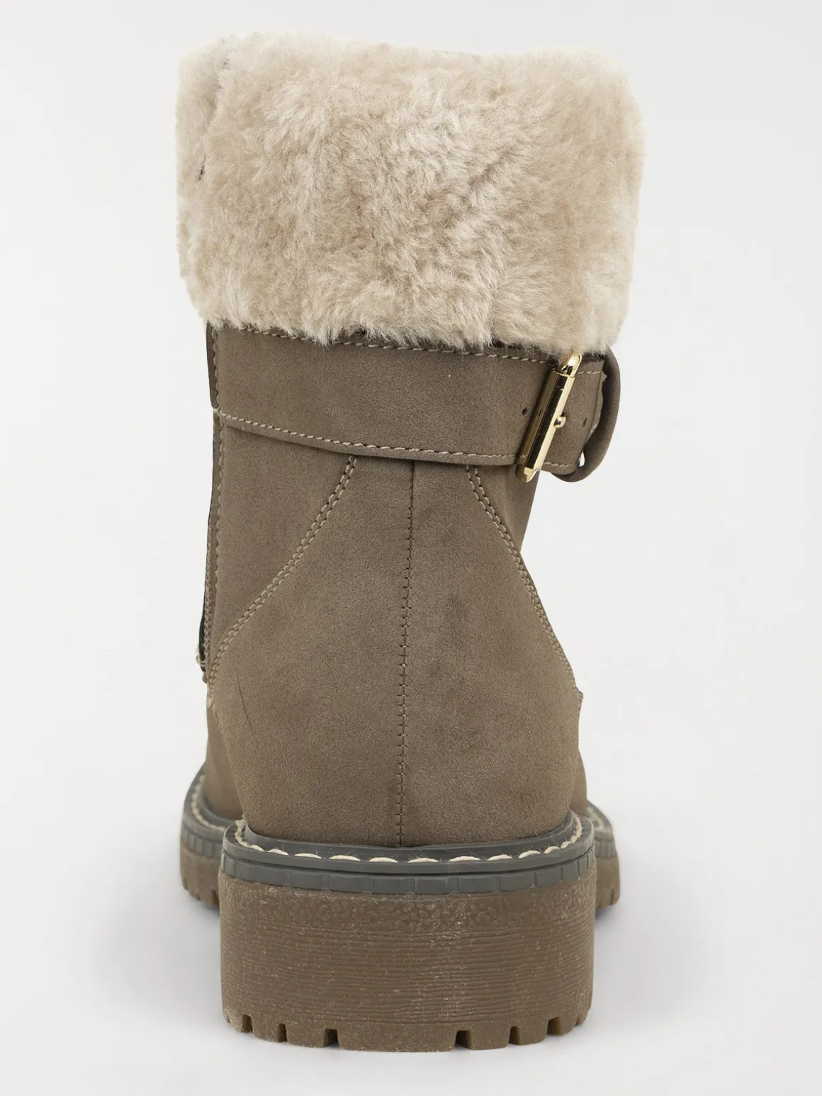 Bottines col fourré femme (36-41)