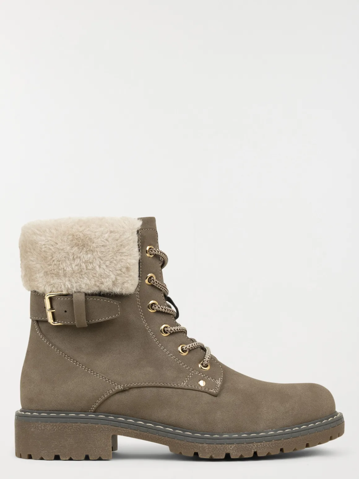 Bottines col fourré femme (36-41)