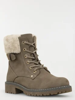 Bottines col fourré femme (36-41)