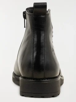 Bottines coloris noir femme (36-41)
