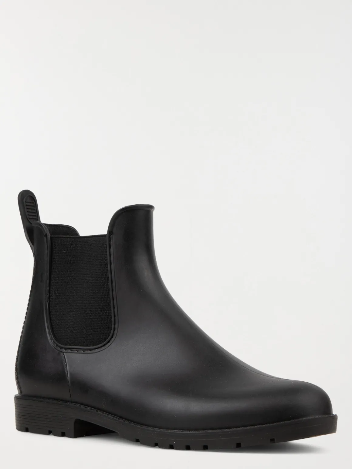 Bottines de pluie noires femme (36-41)