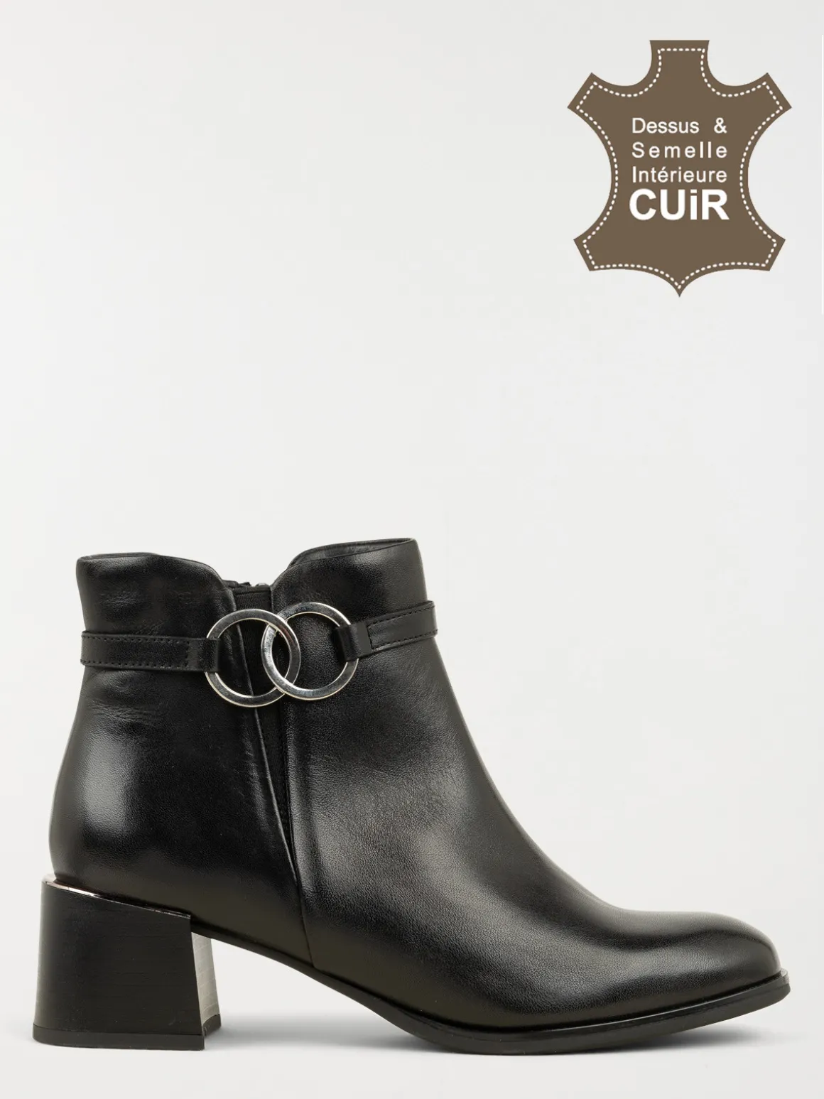 Bottines double boucle femme (36-41)