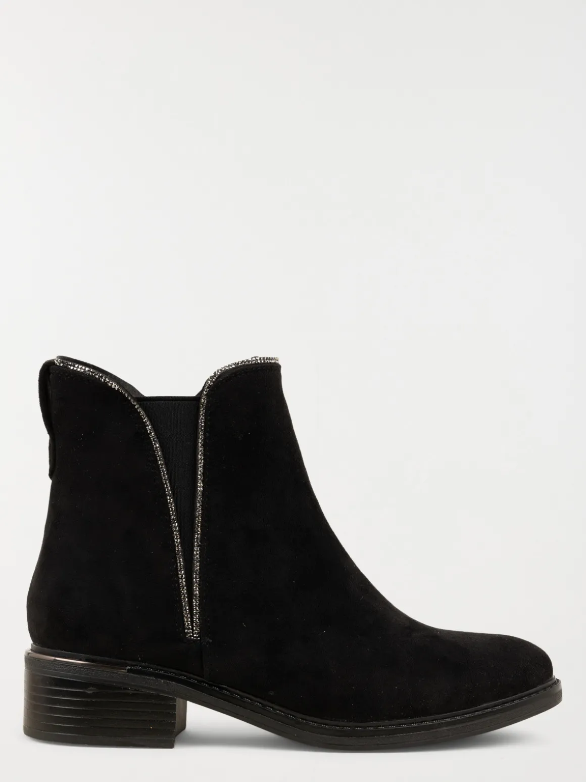 Bottines détails brillants femme (36-41)