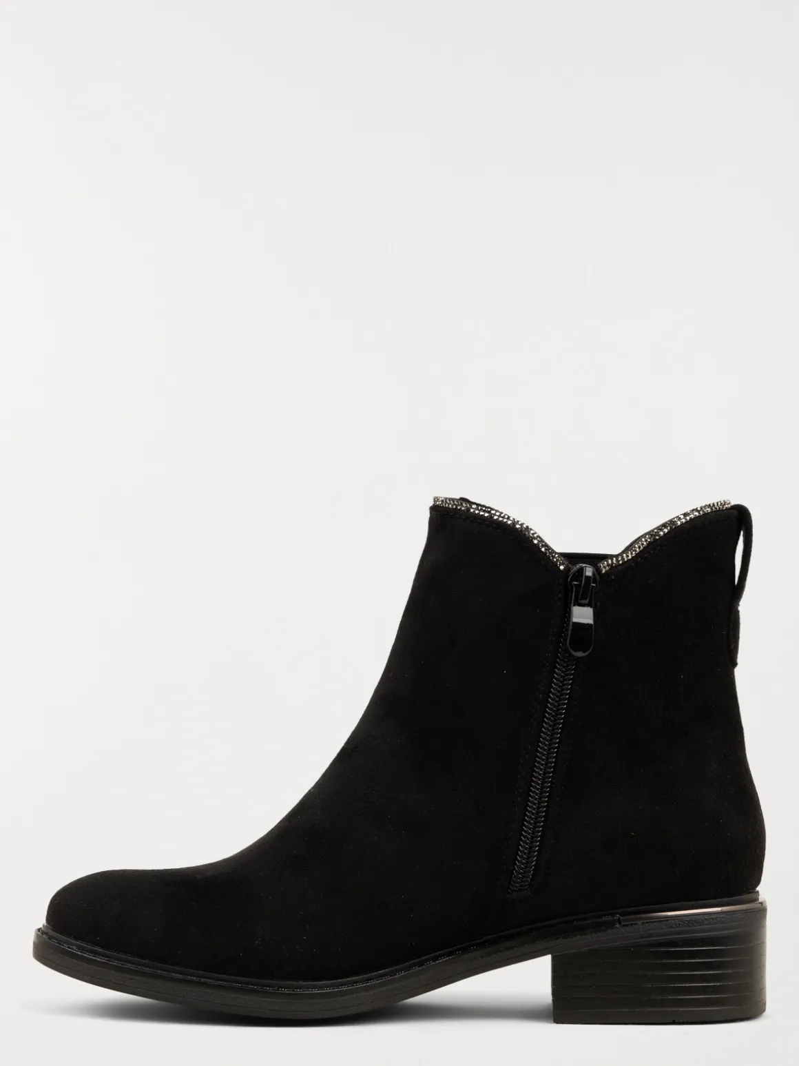 Bottines détails brillants femme (36-41)