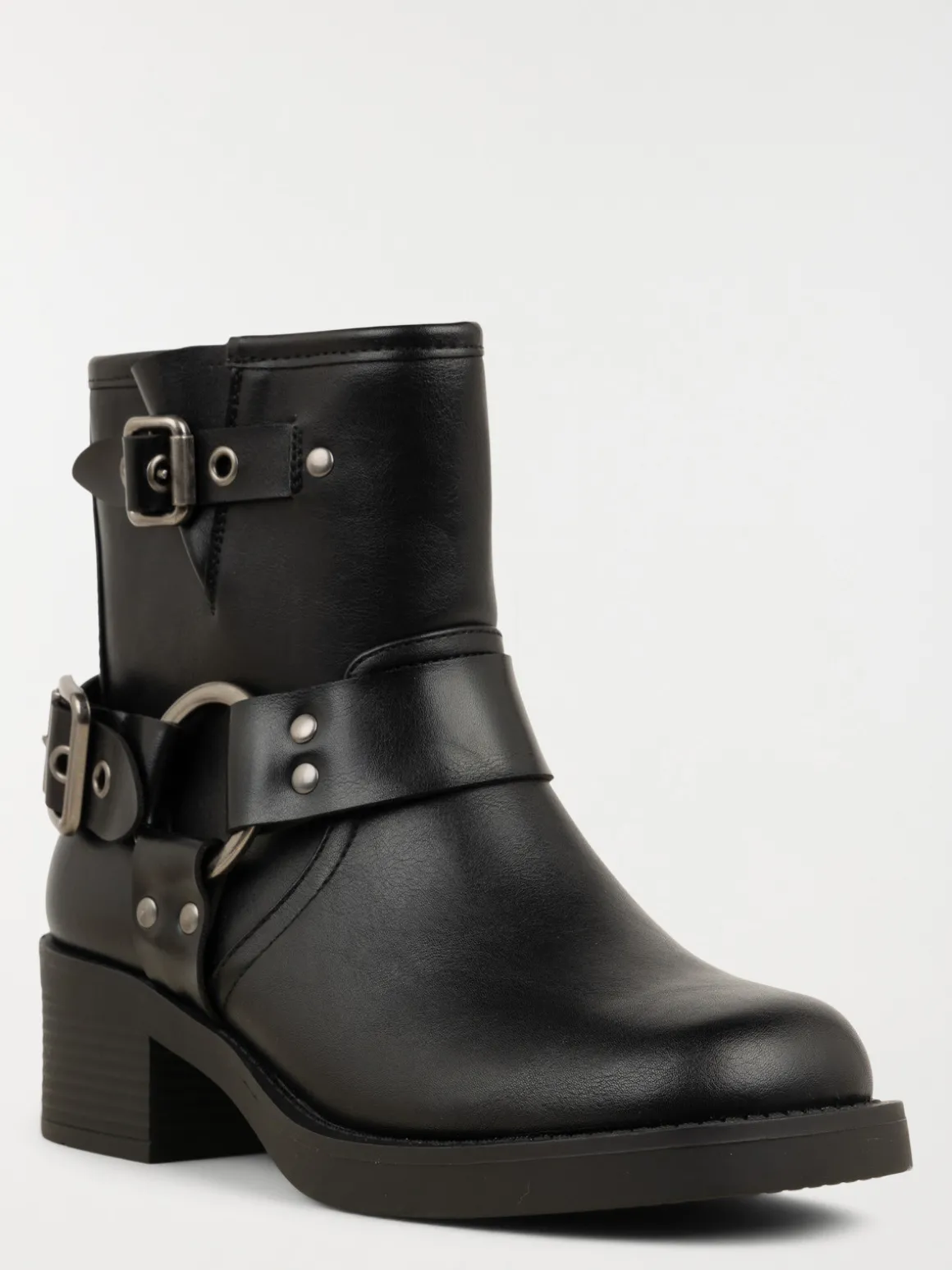 Bottines détails clous femme (36-41)