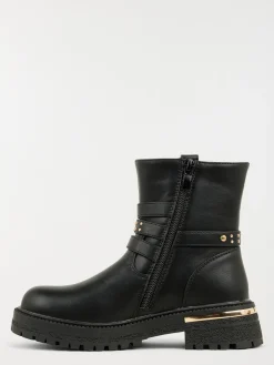 Bottines détails dorés fille (31-36)
