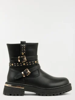 Bottines détails dorés fille (31-36)