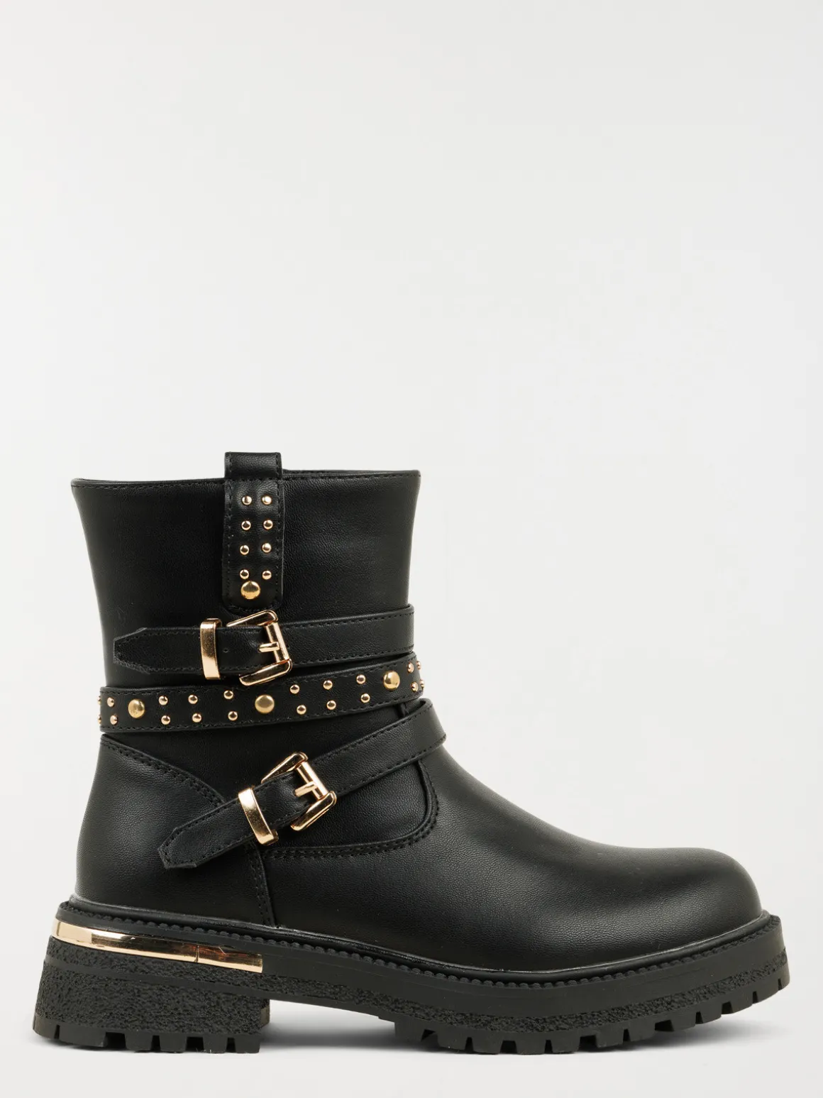 Bottines détails dorés fille (31-36)
