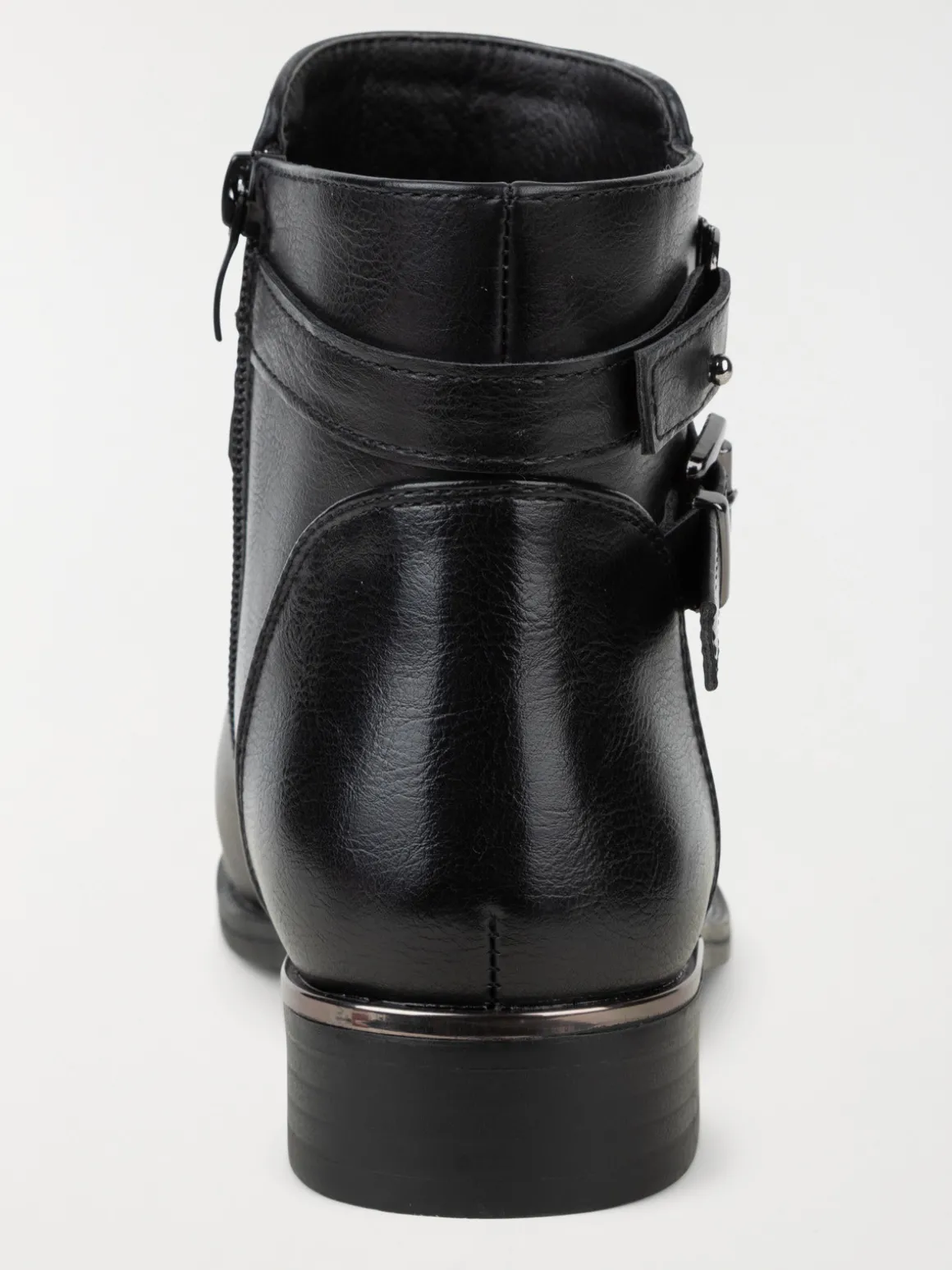 Bottines femme brides noires (37-42)