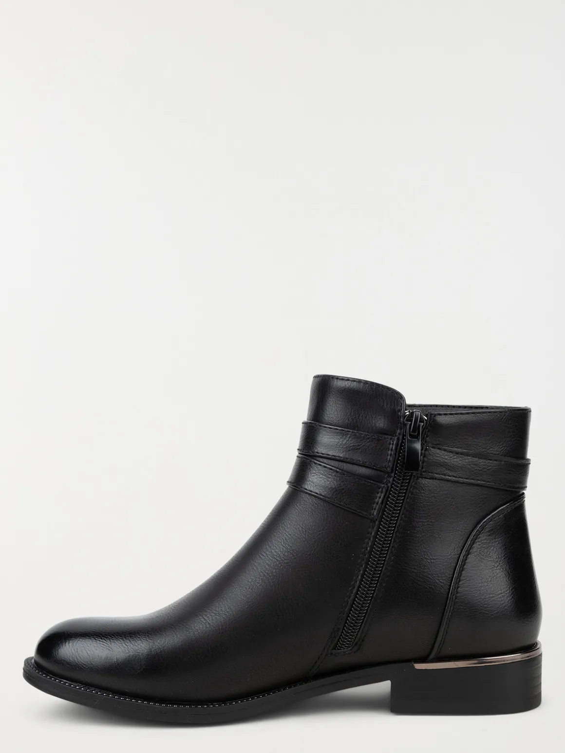 Bottines femme brides noires (37-42)