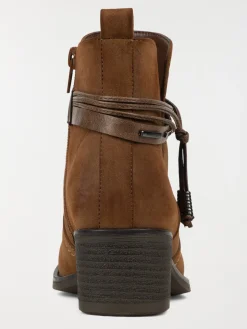 Bottines femme marron (36-41)
