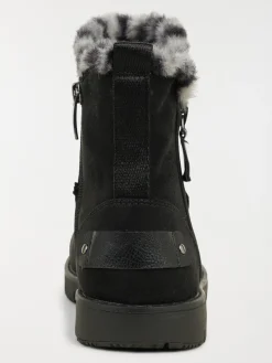 Bottines femme plates zippées (36-41)