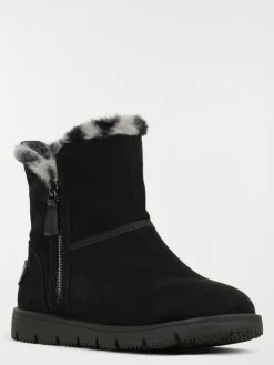 Bottines femme plates zippées (36-41)