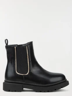 Bottines fille coloris noir (31-35)