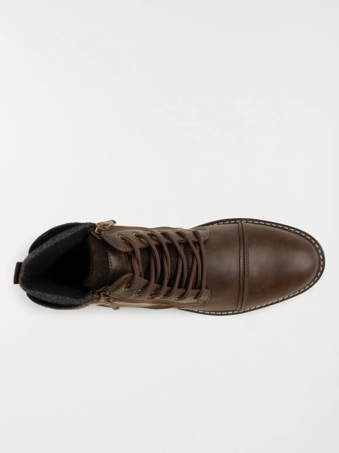 Bottines homme zips et lacets (40-46)