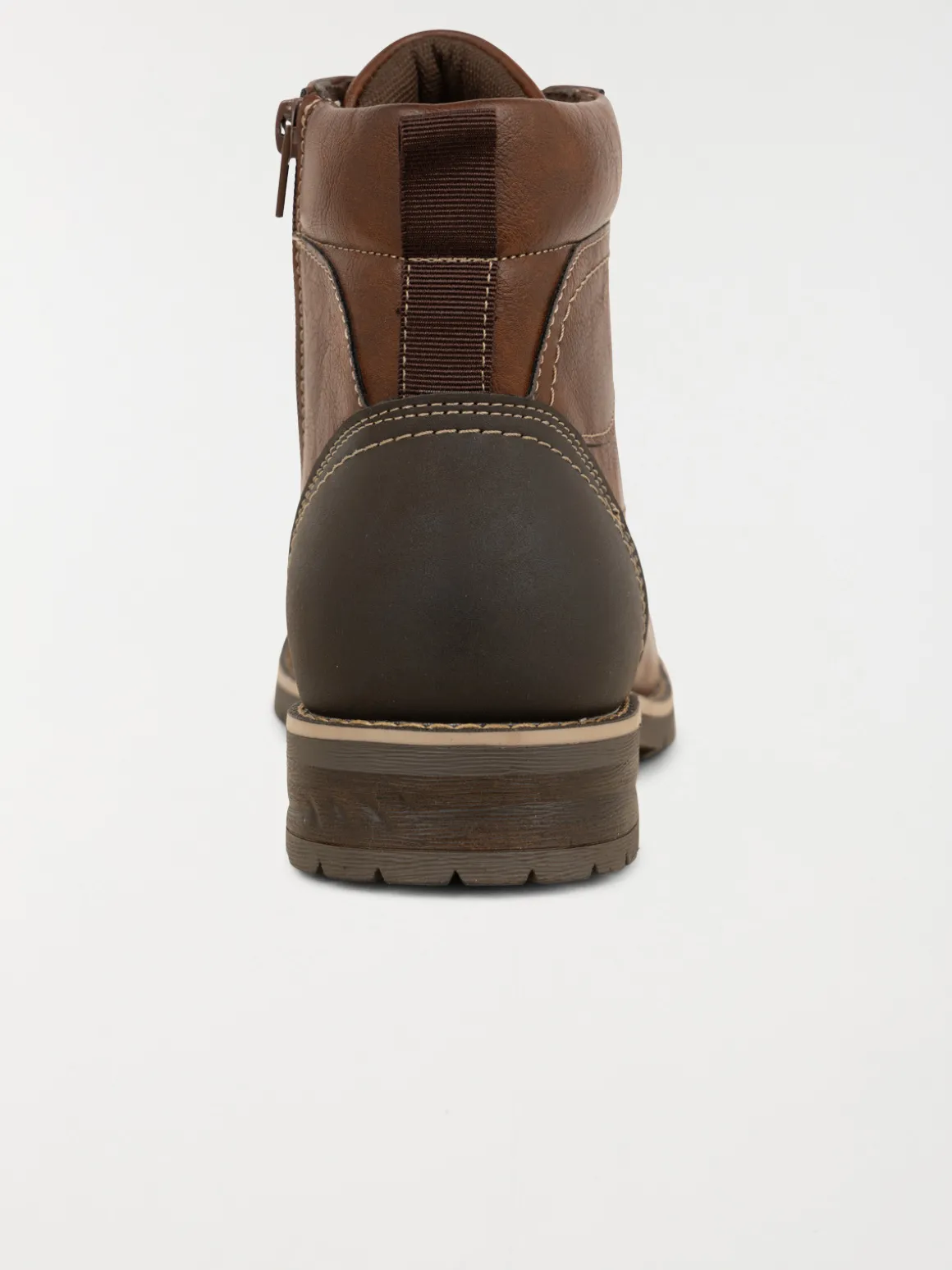 Bottines lacets marrons homme (40-46)