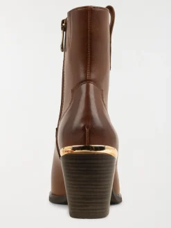 Bottines marrons femme (36-41)