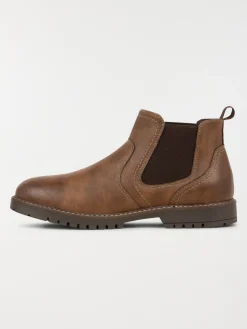 Bottines marrons homme (40-45)
