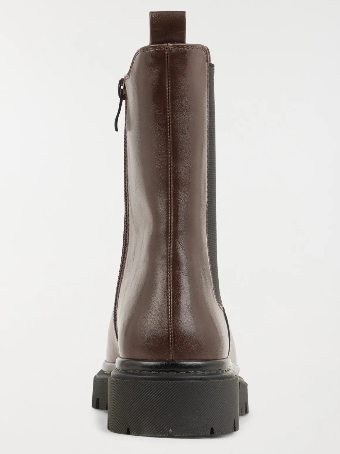 Bottines marrons plates femme (36-41)